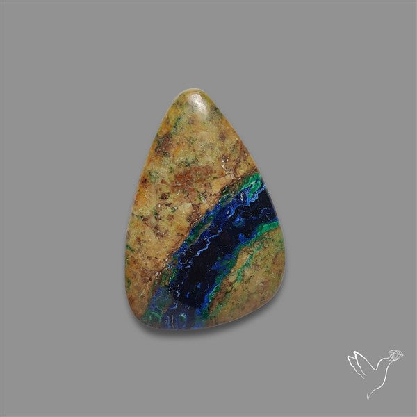 Morenci Azurite Malachite Cabochon