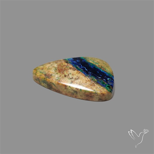 Morenci Azurite Malachite Cabochon