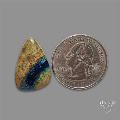 Morenci Azurite Malachite Cabochon