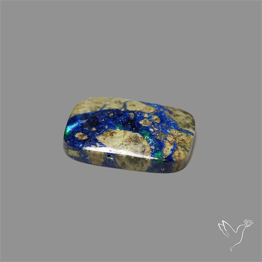 Morenci Azurite Malachite Cabochon