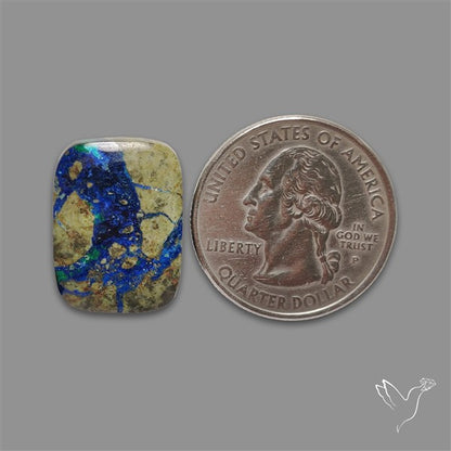 Morenci Azurite Malachite Cabochon