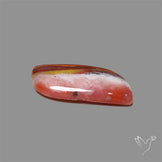Hungarian Agate Cabochon with Unusual Pink Texture