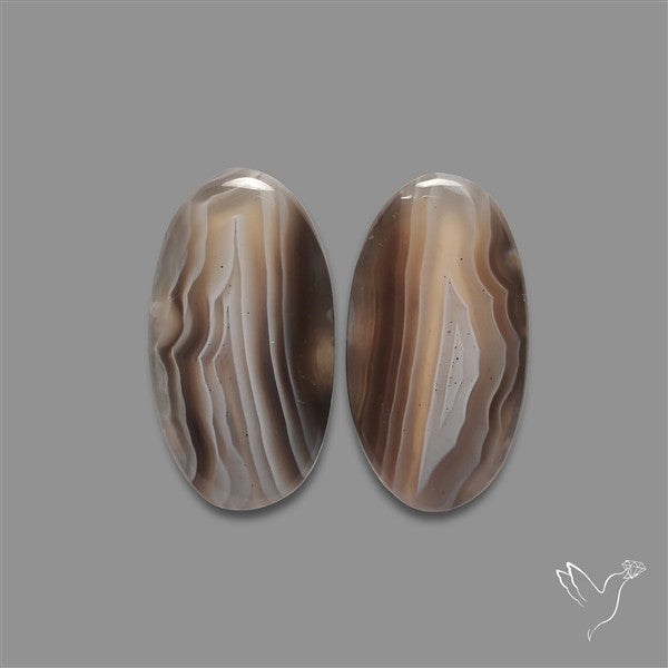Botswana Agate Pair