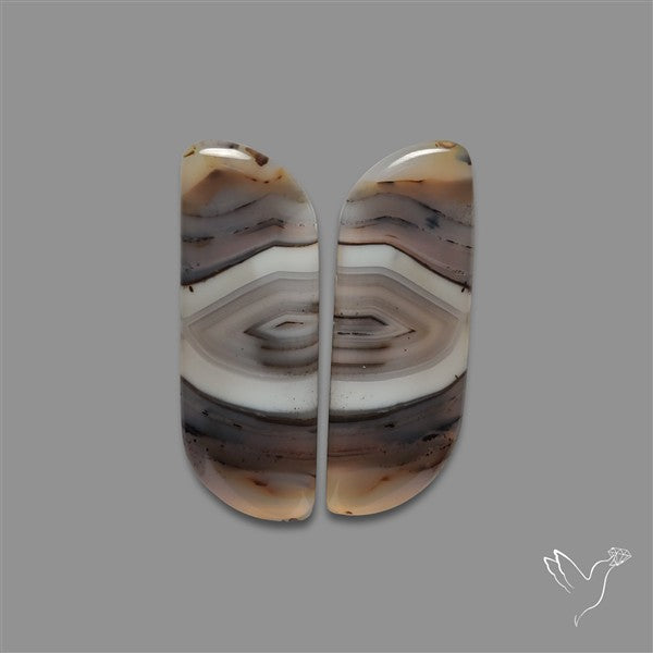 Botswana Agate Pair