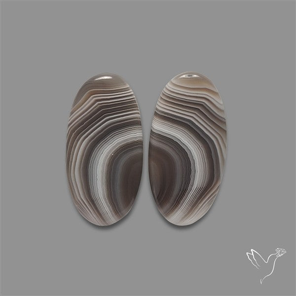 Botswana Agate Pair