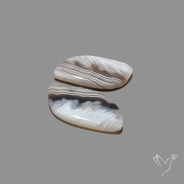Botswana Agate Pair