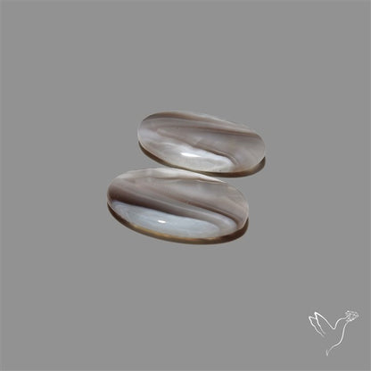 Botswana Agate Pair