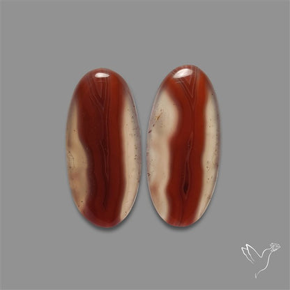 Botswana Agate Pair