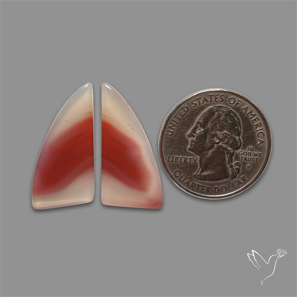 Botswana Agate Pair