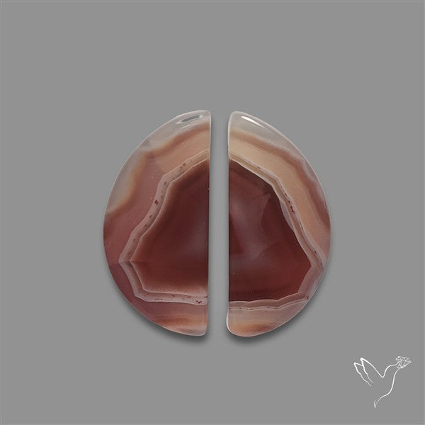 Botswana Agate Pair