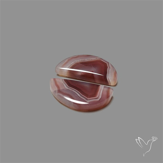Botswana Agate Pair