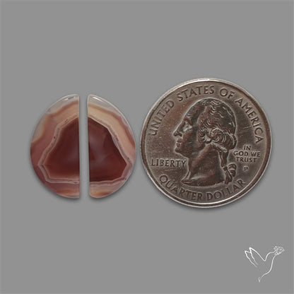 Botswana Agate Pair