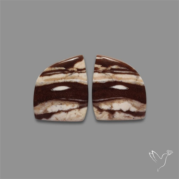 Brecciated Mookaite Pair