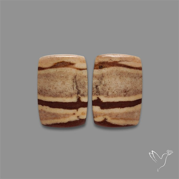 Brecciated Mookaite Pair
