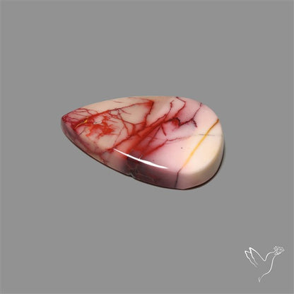 Rare Pink Web Mookaite Cabochon