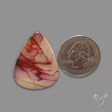 Rare Pink Web Mookaite Cabochon