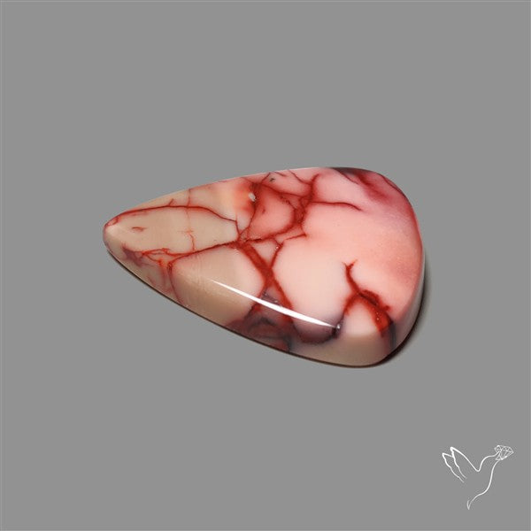 Rare Pink Web Mookaite Cabochon