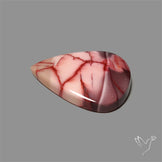 Rare Pink Web Mookaite Cabochon