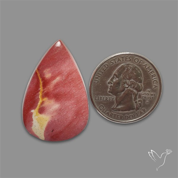 Rare Pink Web Mookaite Cabochon