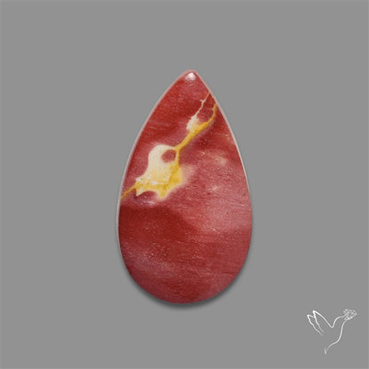 Rare Pink Web Mookaite Cabochon