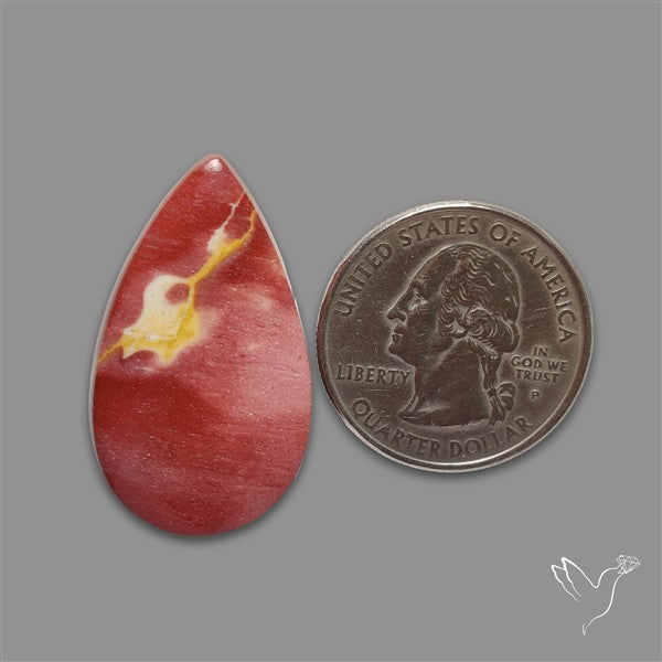 Rare Pink Web Mookaite Cabochon