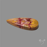 Rare Pink Web Mookaite Cabochon