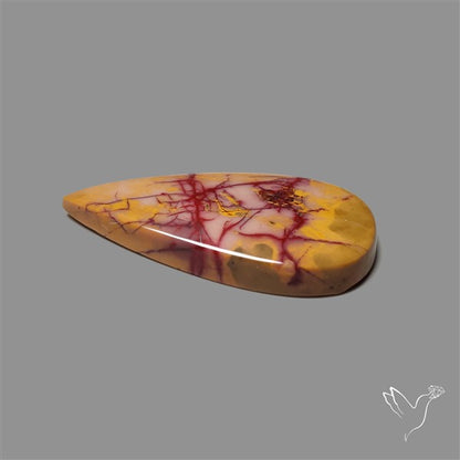 Rare Pink Web Mookaite Cabochon