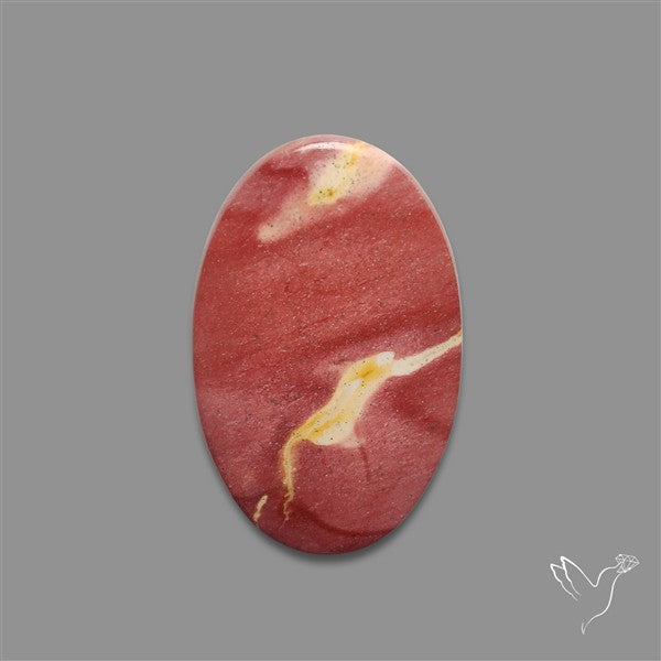 Rare Pink Web Mookaite Cabochon