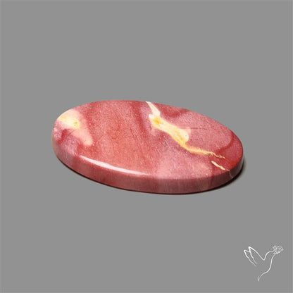 Rare Pink Web Mookaite Cabochon