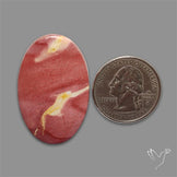 Rare Pink Web Mookaite Cabochon