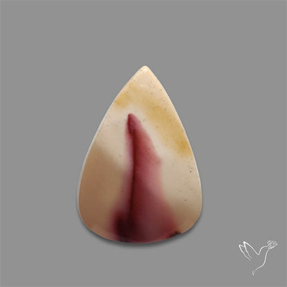 Rare Pink Web Mookaite Cabochon