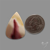 Rare Pink Web Mookaite Cabochon
