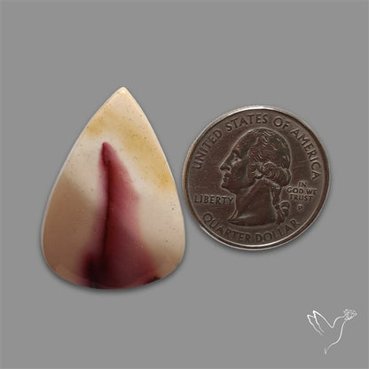 Rare Pink Web Mookaite Cabochon