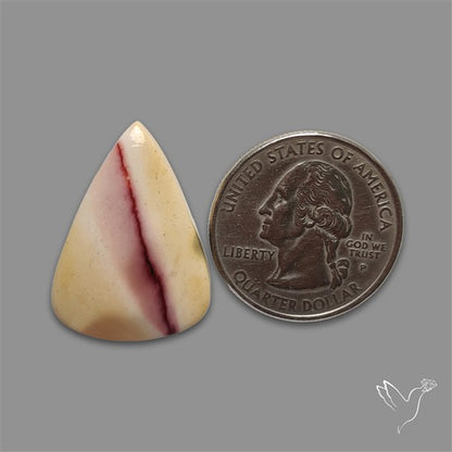 Rare Pink Web Mookaite Cabochon