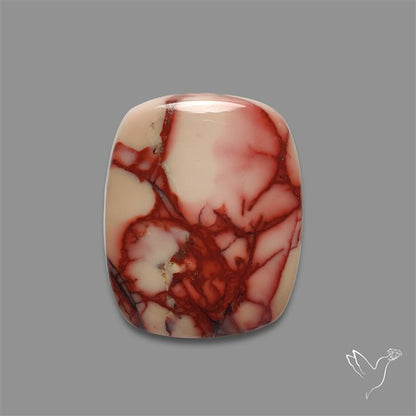 Rare Pink Web Mookaite Cabochon