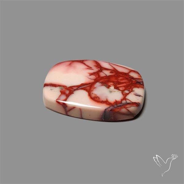 Rare Pink Web Mookaite Cabochon