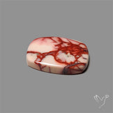 Rare Pink Web Mookaite Cabochon