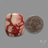 Rare Pink Web Mookaite Cabochon