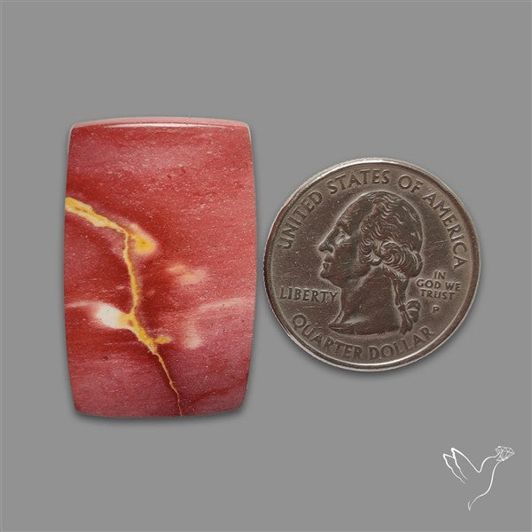Rare Pink Web Mookaite Cabochon