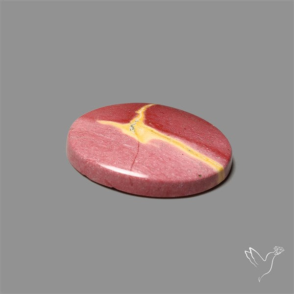 Rare Pink Web Mookaite Cabochon