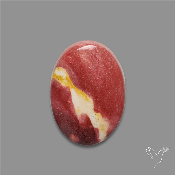 Rare Pink Web Mookaite Cabochon