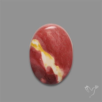 Rare Pink Web Mookaite Cabochon