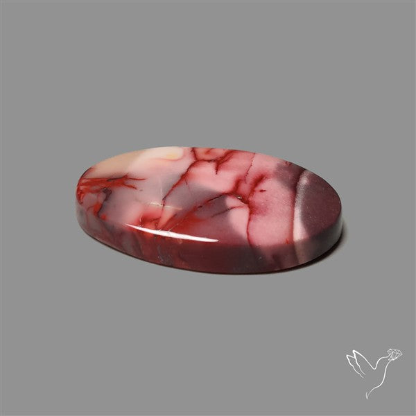 Rare Pink Web Mookaite Cabochon