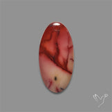 Rare Pink Web Mookaite Cabochon