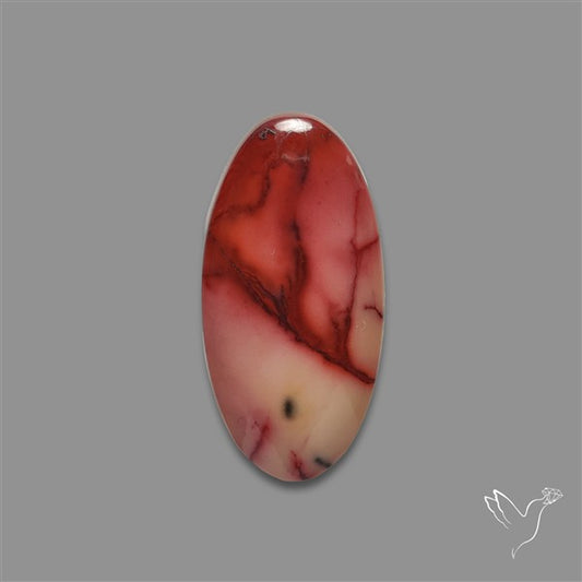 Rare Pink Web Mookaite Cabochon