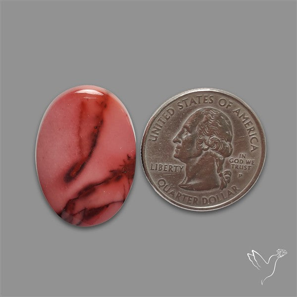 Rare Pink Web Mookaite Cabochon