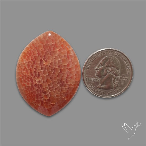 Fire Agate Cabochon