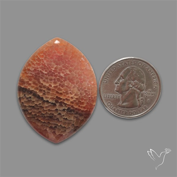 Fire Agate Cabochon