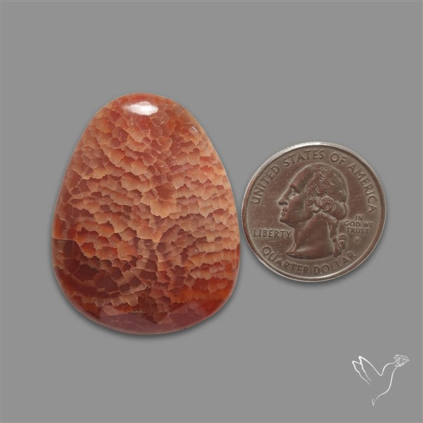 Fire Agate Cabochon