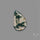 Rose Cut Moss Agate